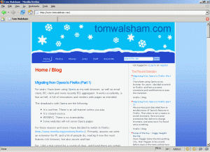 homepage screenshot